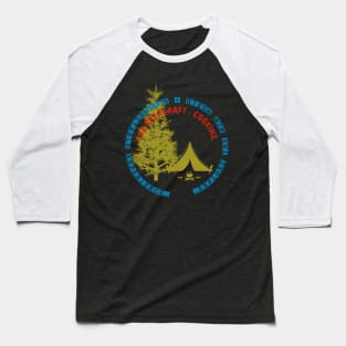 bushcraft cooking outdoor camping Baseball T-Shirt